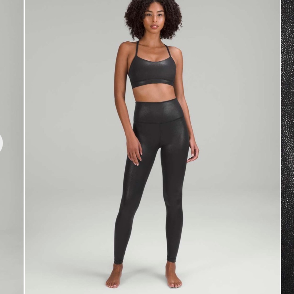 731. Lululemon athletica Align HR Pant 28" *Shine
Radiate Foil Black 4 NWT